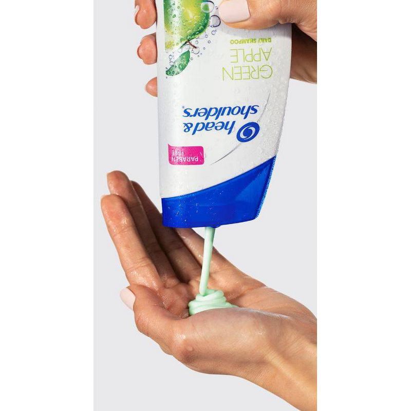 Head and Shoulders Green Apple Daily-Use Anti-Dandruff Paraben Free Shampoo - 13.5 fl oz