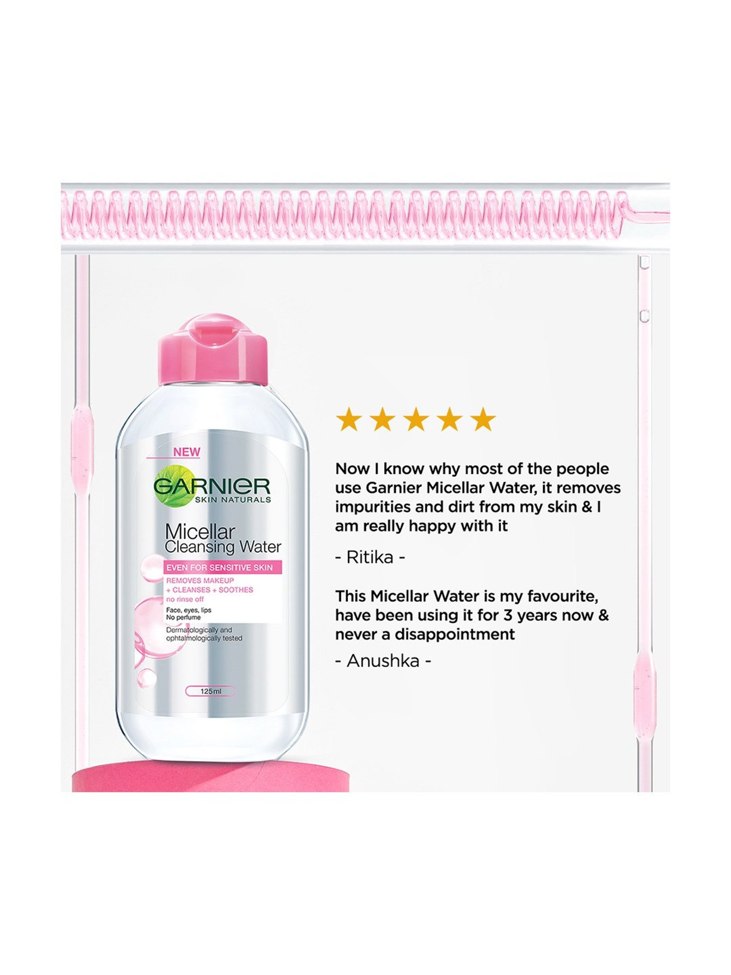 Garnier Skin Naturals Micellar Cleansing Water - 125 ml