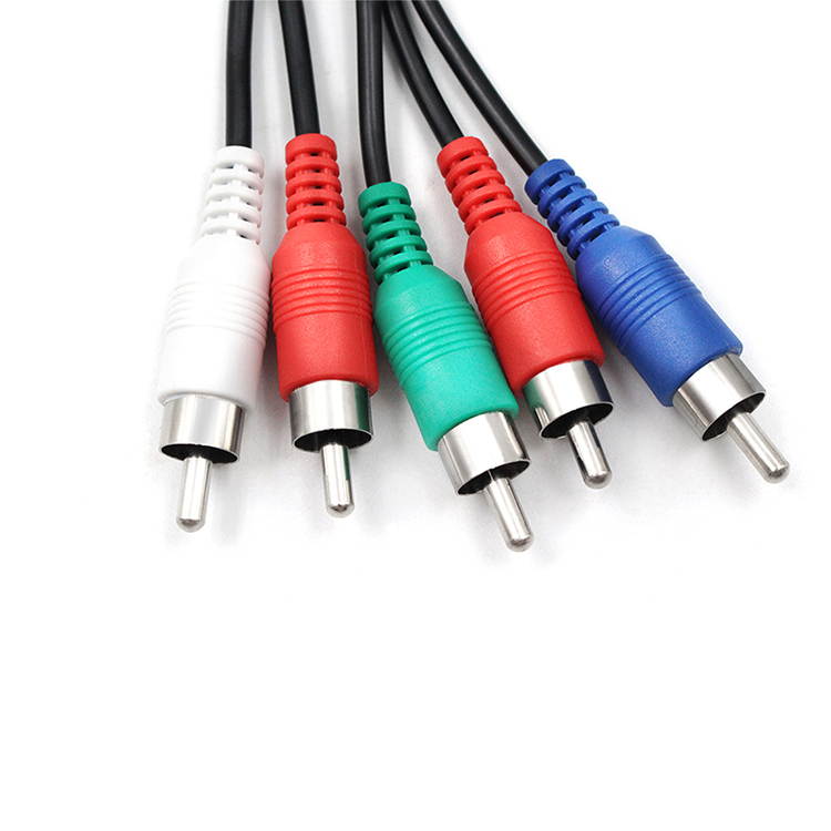 1080P HDMI to Component Converter HDMI to YPbPr Converter HDMI to Video Adapter HDMI to 5RCA RGB YPbPr Converter for HDTV Box STB PC PS3 Roku Blu-Ray DVD