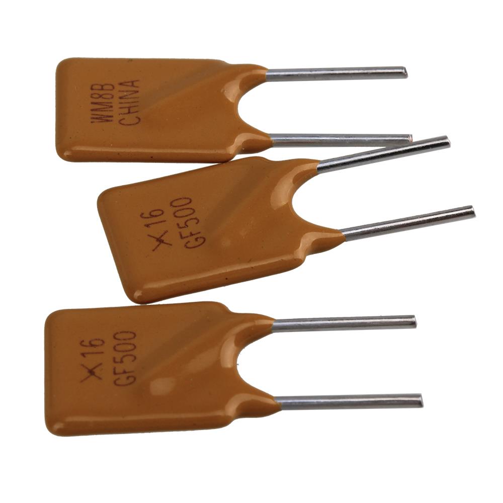 50pcs 5000mA 16V 5A PolySwitch Resettable Fuse Poly Switch Polymeric Leaded PPTC