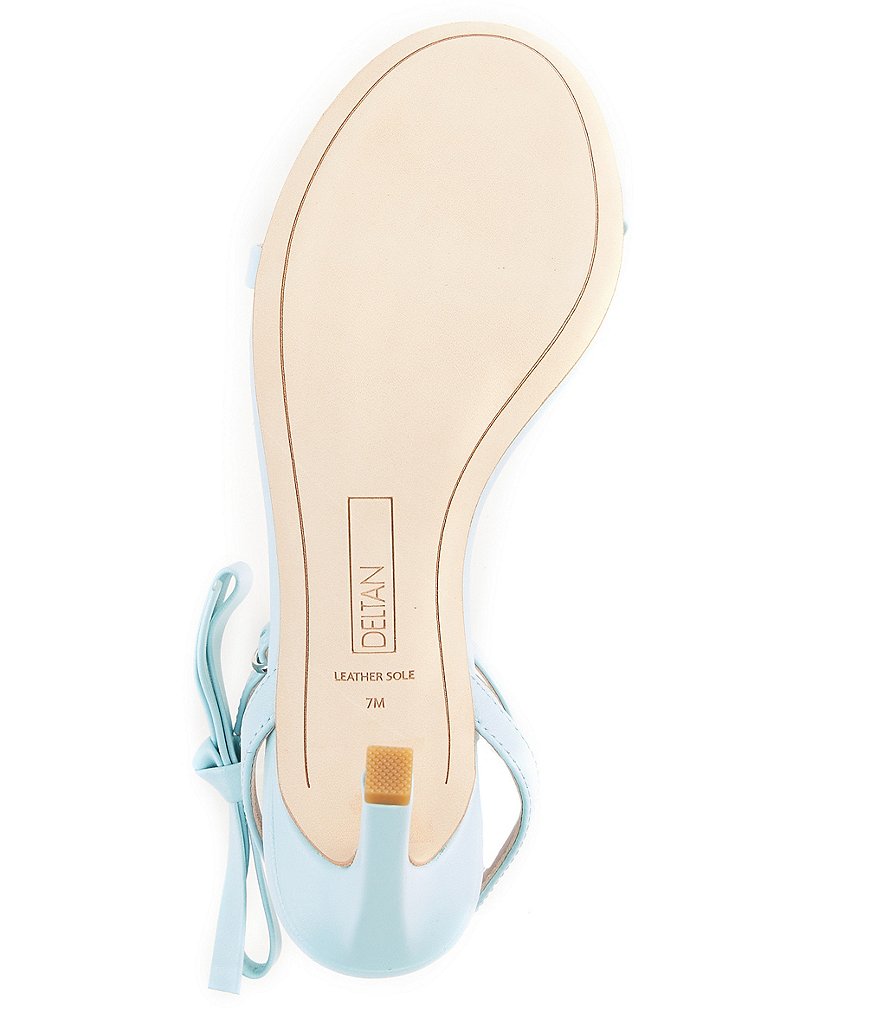Deltan Miranda Ankle Bow Detail Dress Sandals