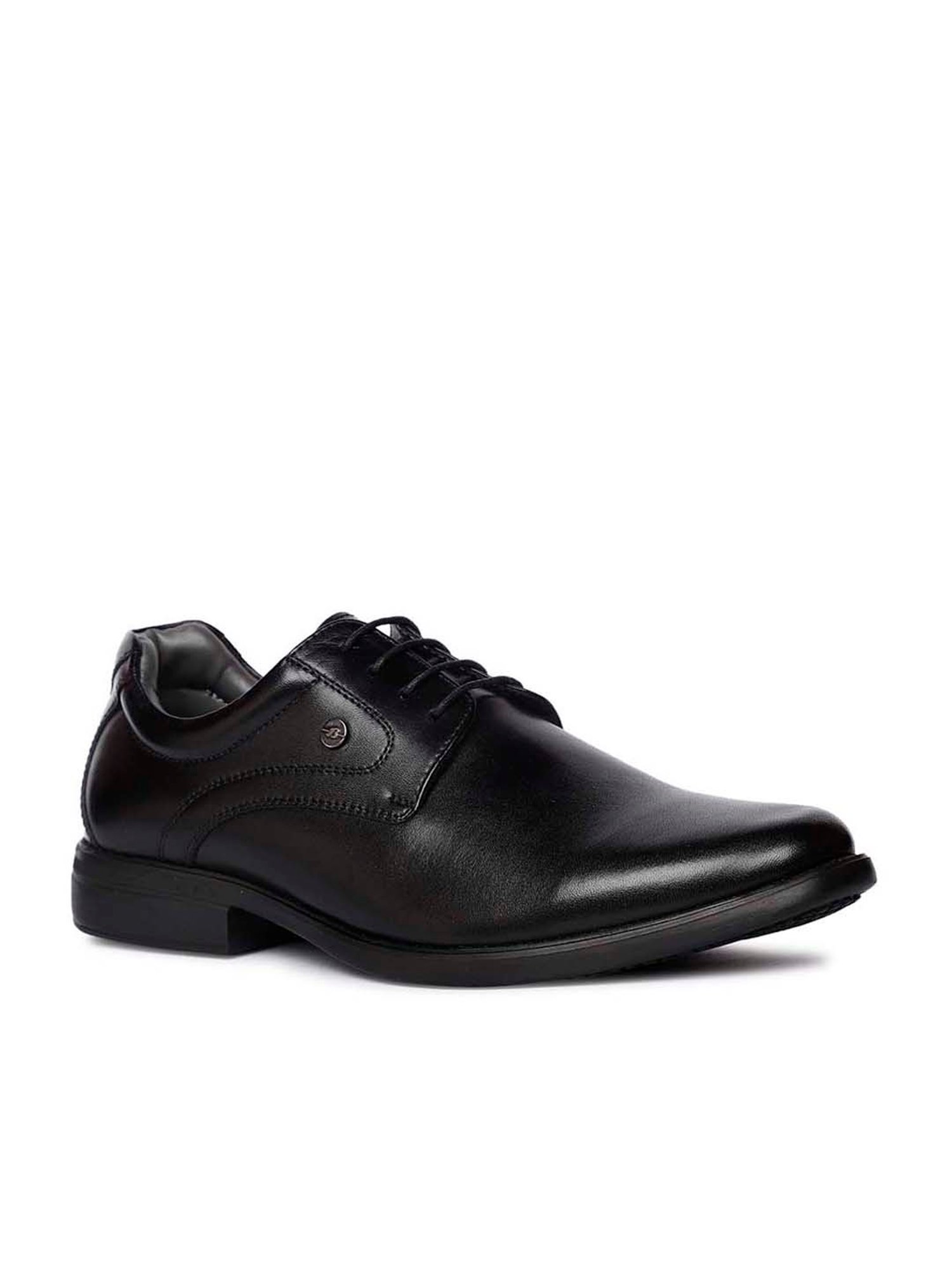 Bata Men's OPTIMUS Black Derby Shoes