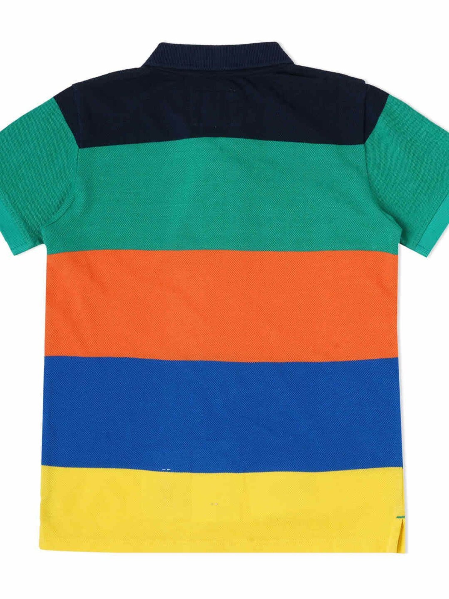 Pepe Jeans Kids Multicolor Color Block Polo T-Shirt