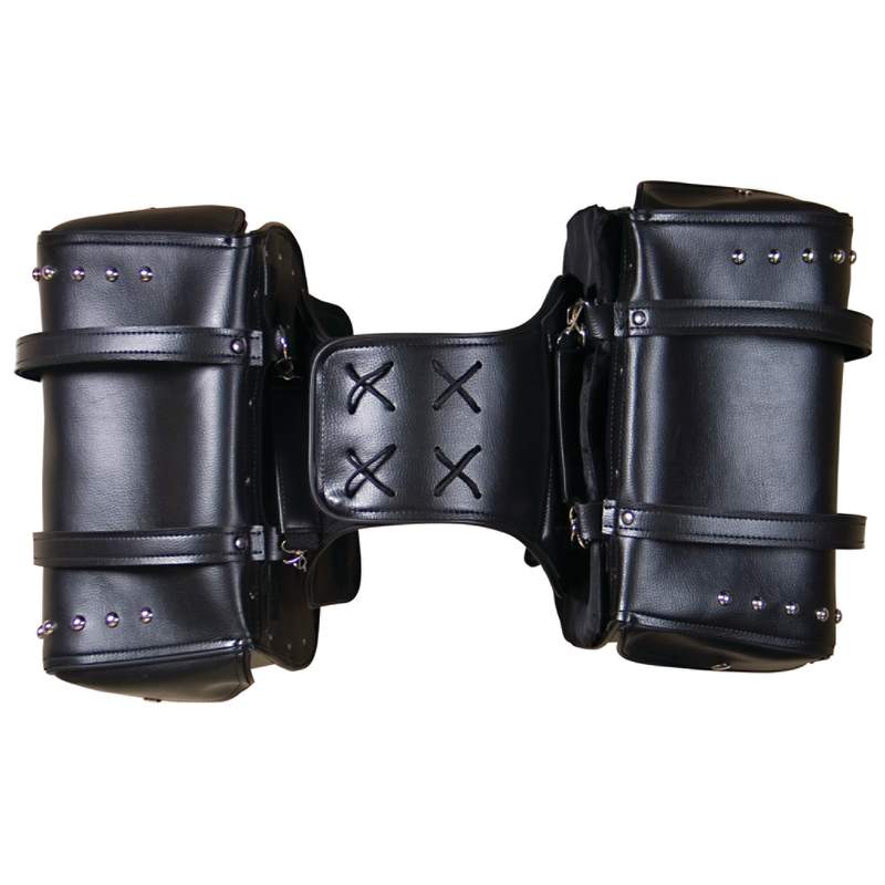 Diamond Plate 6pc Heavy-Duty Waterproof PVC Motorcycle Bag Set