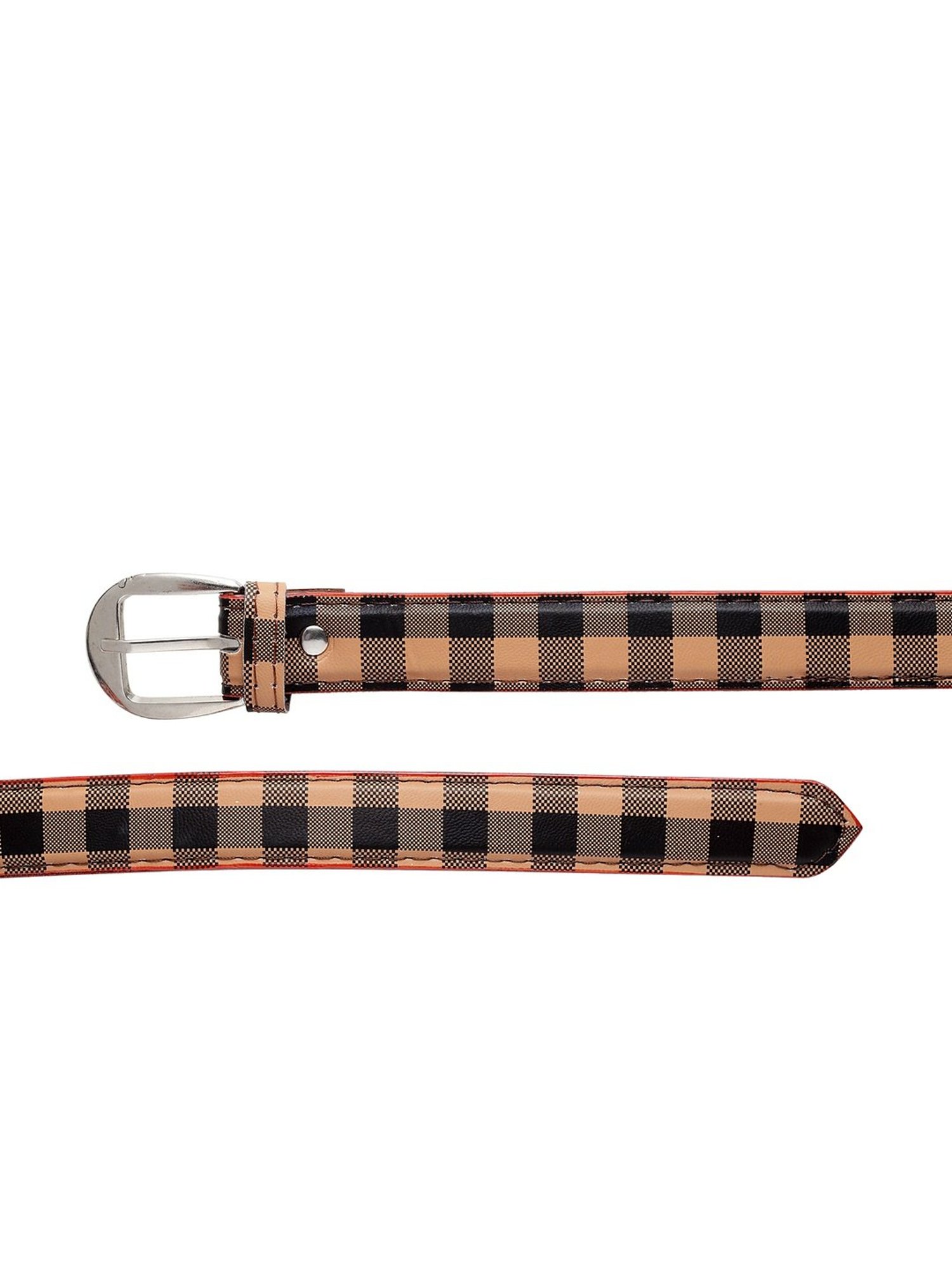Apsis Brown PU Waist Belt for Women