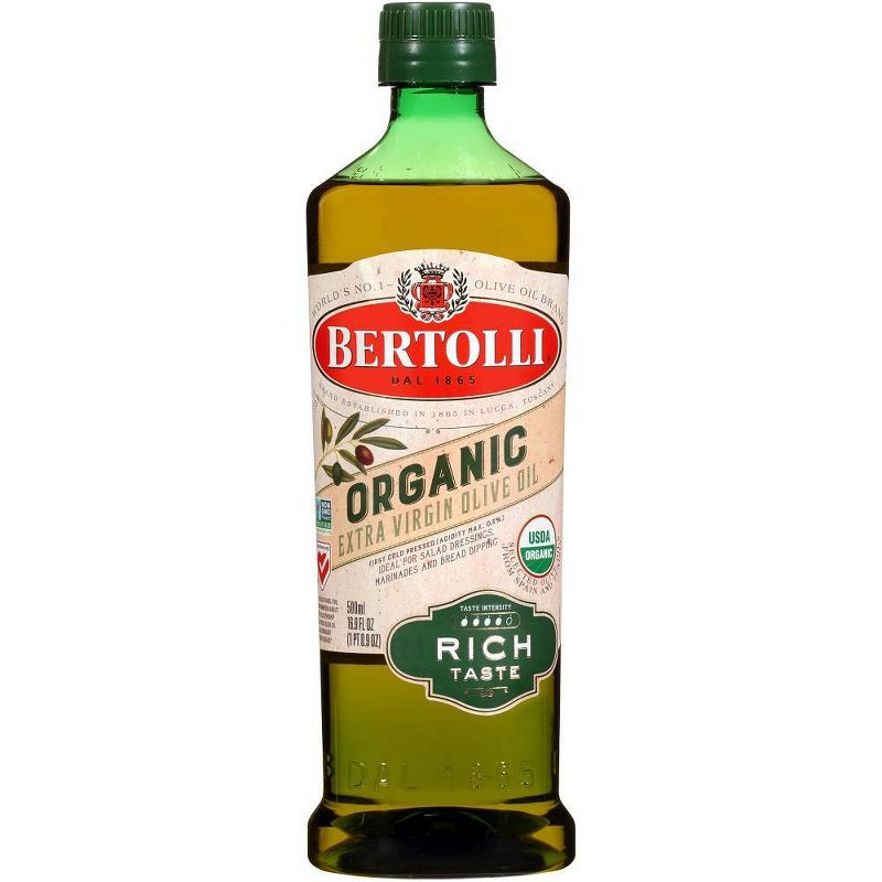 Bertolli Organic Extra Virgin Olive Oil - 16.9 fl oz