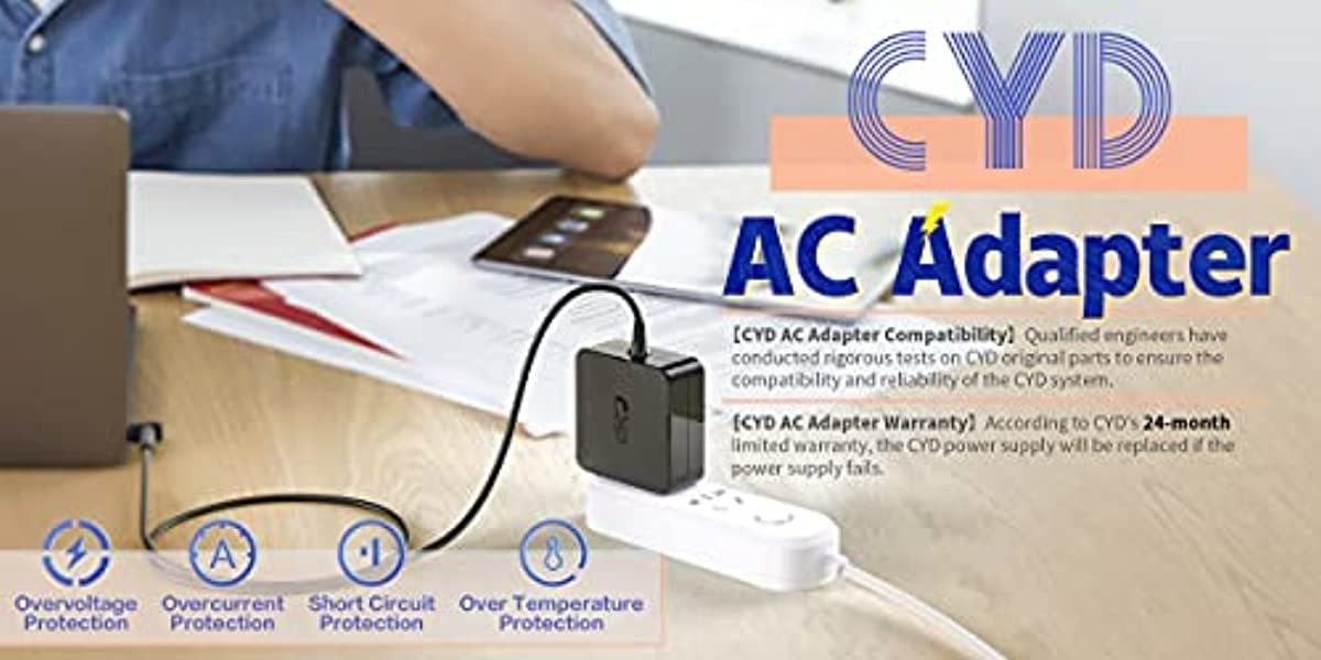 CYD 45W 19.5V 2.31A Replacement for Laptop-Charger HP 74115-15-15-003 15-BS000 17-BS000 15-bs168cl 15-bs010ds 15-bs013dx 15-bs060wm 15-bs192od AC Adapter Power Cord