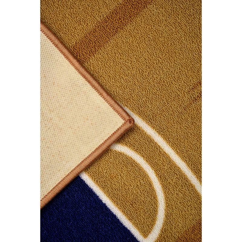 5'x4' Space Jam Basketball Rug