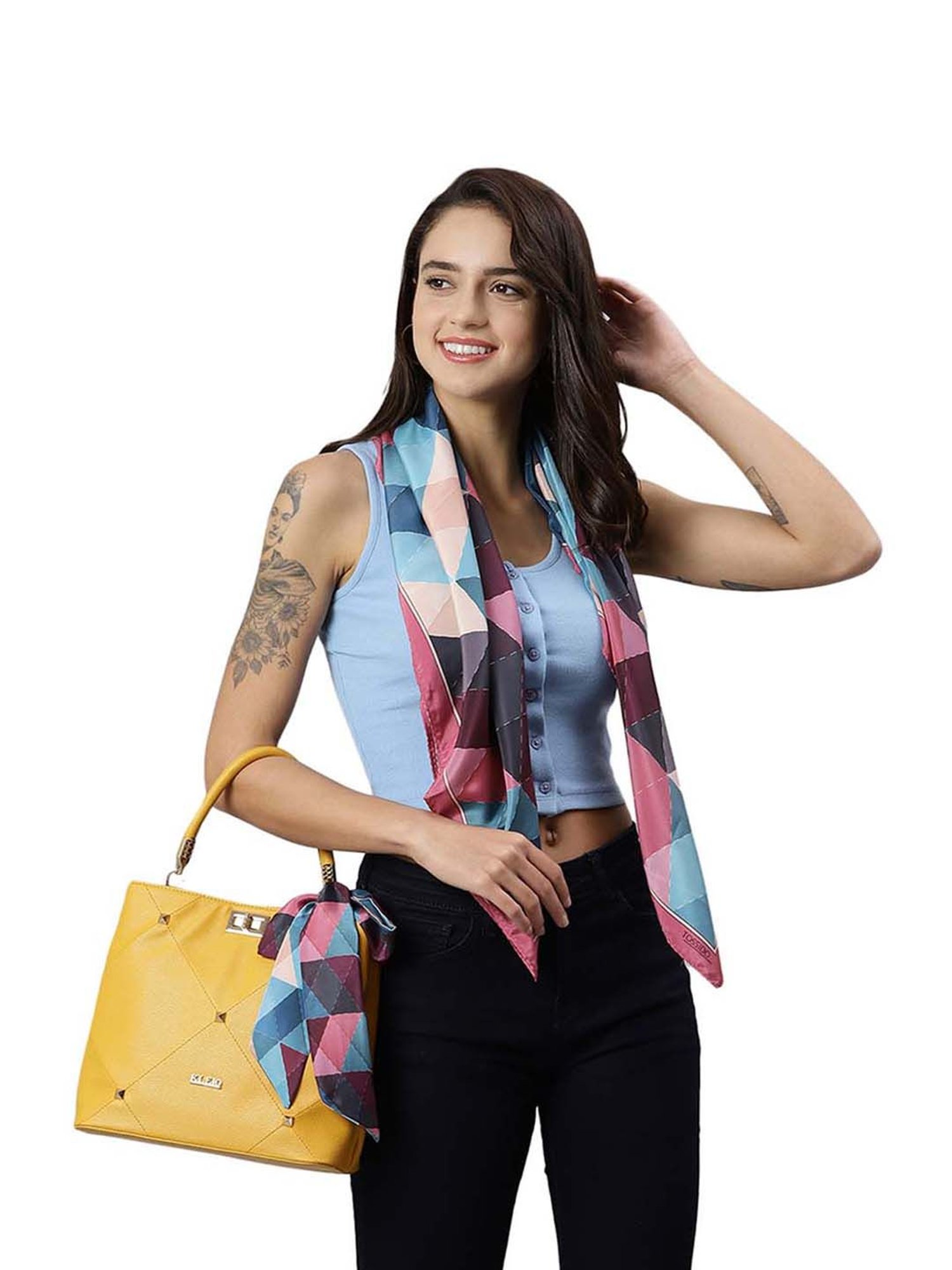 Tossido MultiColor Printed Stole