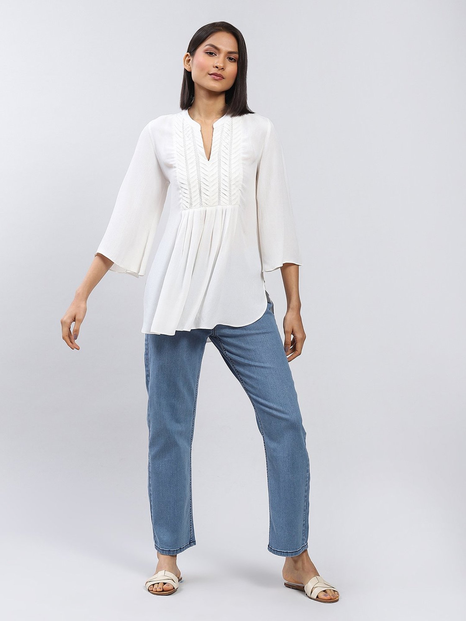 Label Ritu Kumar White Top