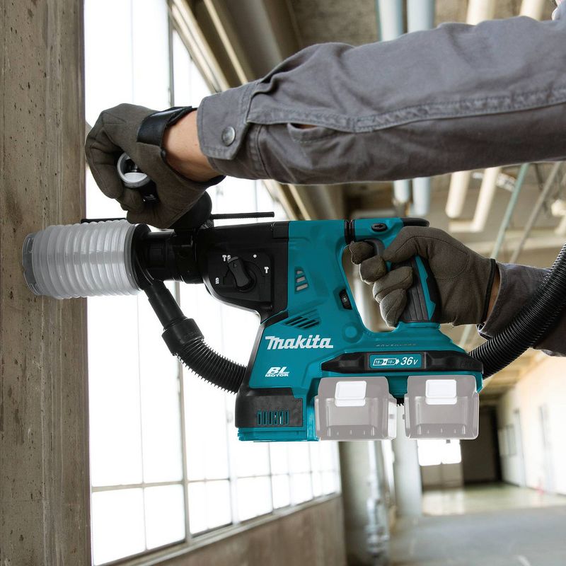 Makita XRH10Z 18V X2 LXT Lithium-Ion (36V) Brushless Cordless 1-1/8 in. AVT Rotary Hammer, accepts SDS-PLUS bits, AFT, AWS Capable (Tool Only)
