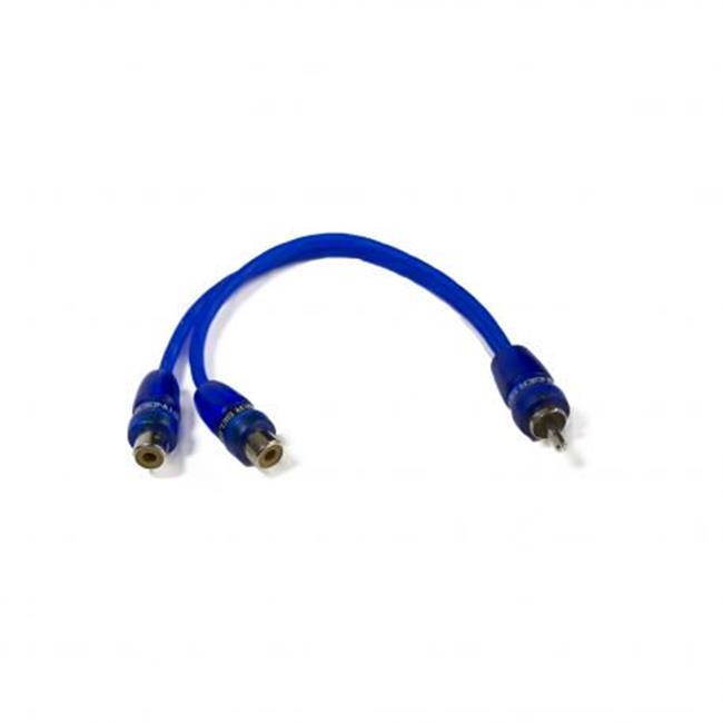 Stinger SSRCB2F 2 Female to 1 Male Blue Competition Series 7 Connect Cable