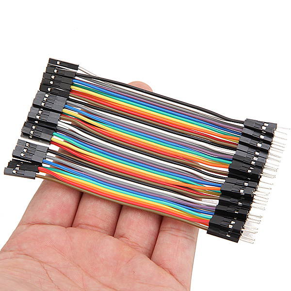 120pcs 10cm Male To Female Jumper Cable Dupont Wire For Arduino