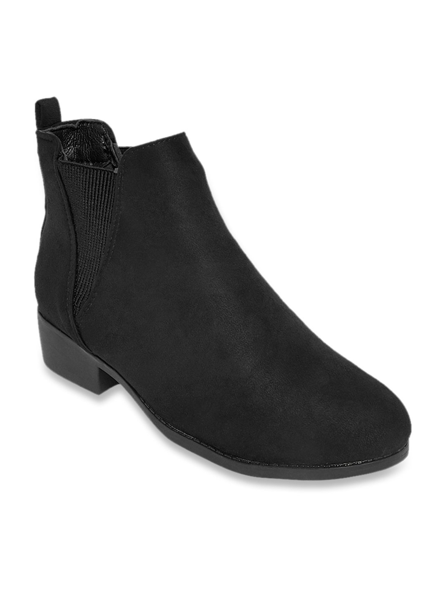 Forever Glam by Pantaloons Women's Black Chelsea Boots