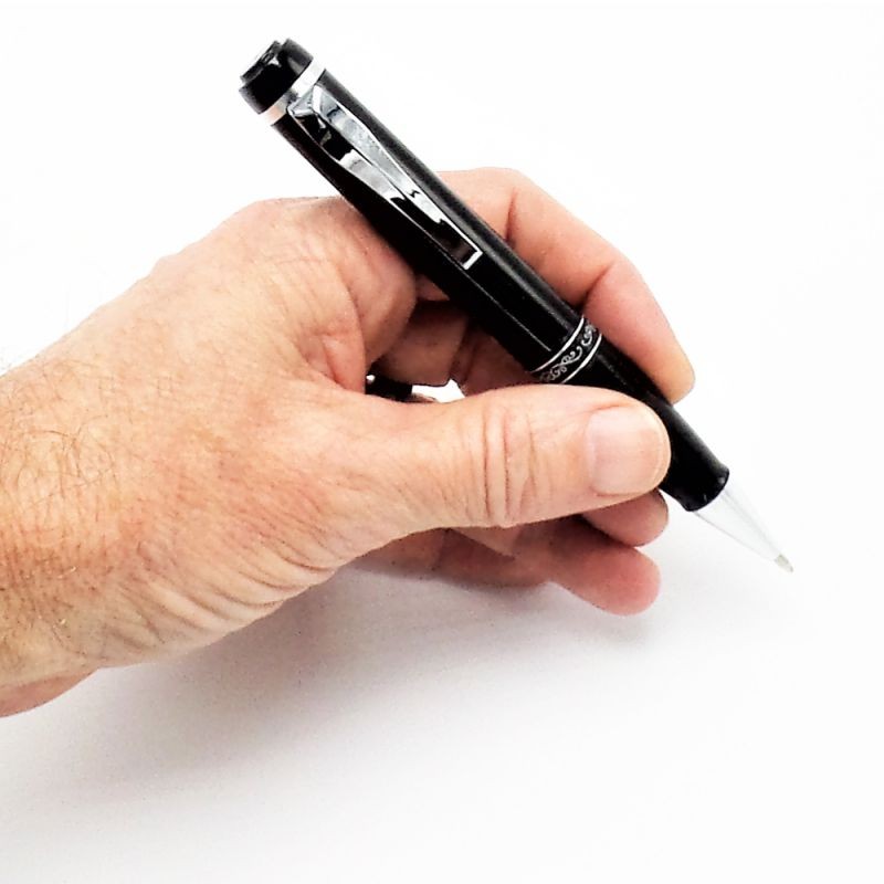 Small Voice Activated Digital Spy Pen Audio Recorder | Super Long 30 Day Standby Battery Life / 19 Hr Continuous | 144 Hour Recording Capacity 8GB Recording / Listening Device USB Interface