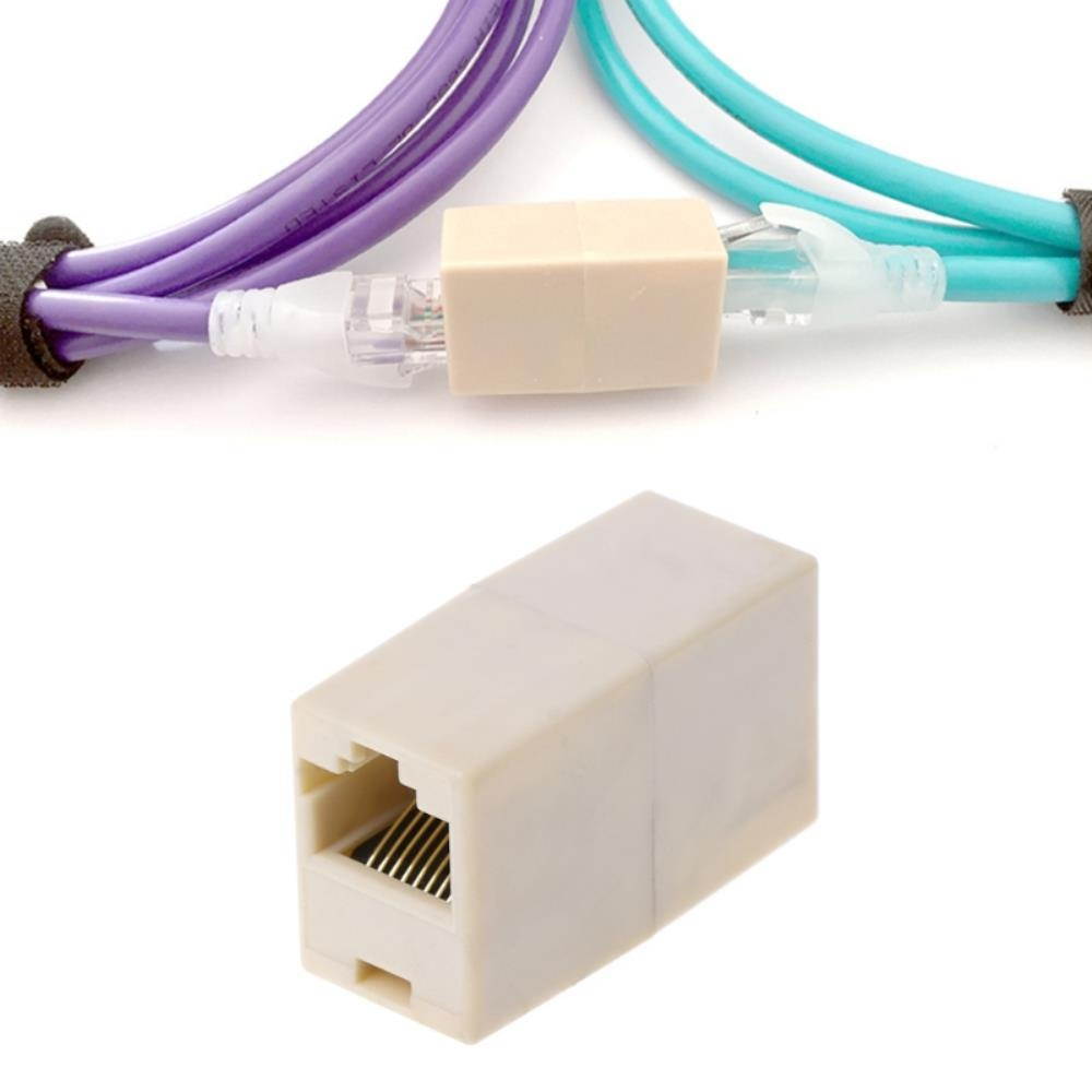 2021 RJ45 CAT5 CAT5E Network Ethernet Connector Adapter