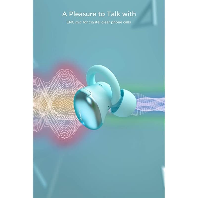 Stylish True Wireless inEar Headphones Bluetooth 65 Hours of Battery 15Minute Quick Charge for 3 Hours of Use Portable Charging Headphone Case Included True Wireless Earphones