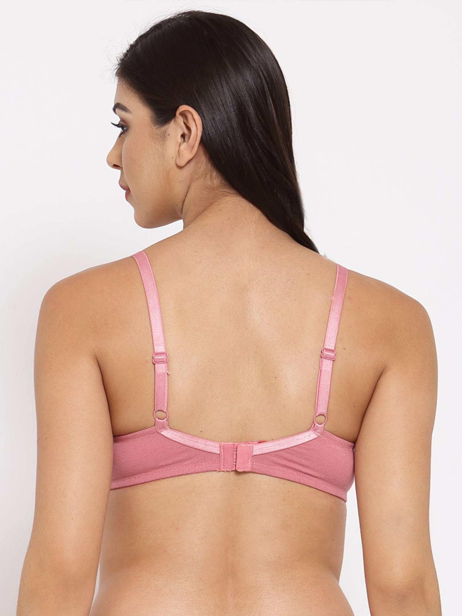 Inner Sense Mauve Non Wired Padded Bralette Bra (Pack Of 2)
