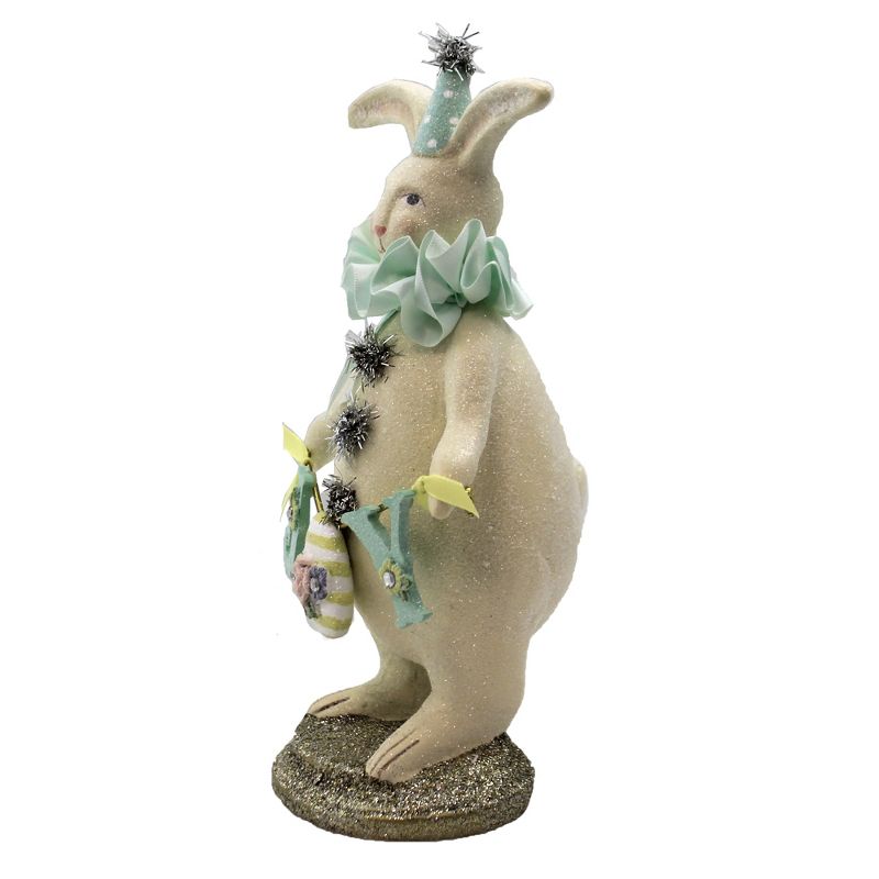 Heather Myers 9.0" Bastien Easter Bunny Egg  -  Decorative Figurines