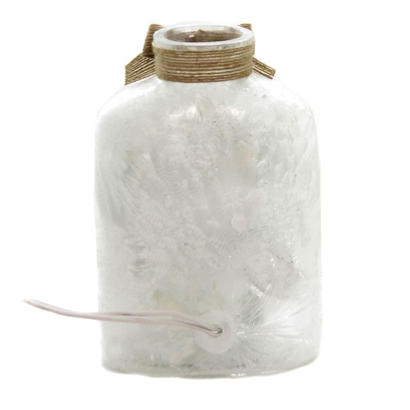 Stony Creek 6.0" Summer Cardinals Lit Jar Red Birds Birch Tree Electric  -  Novelty Sculpture Lights