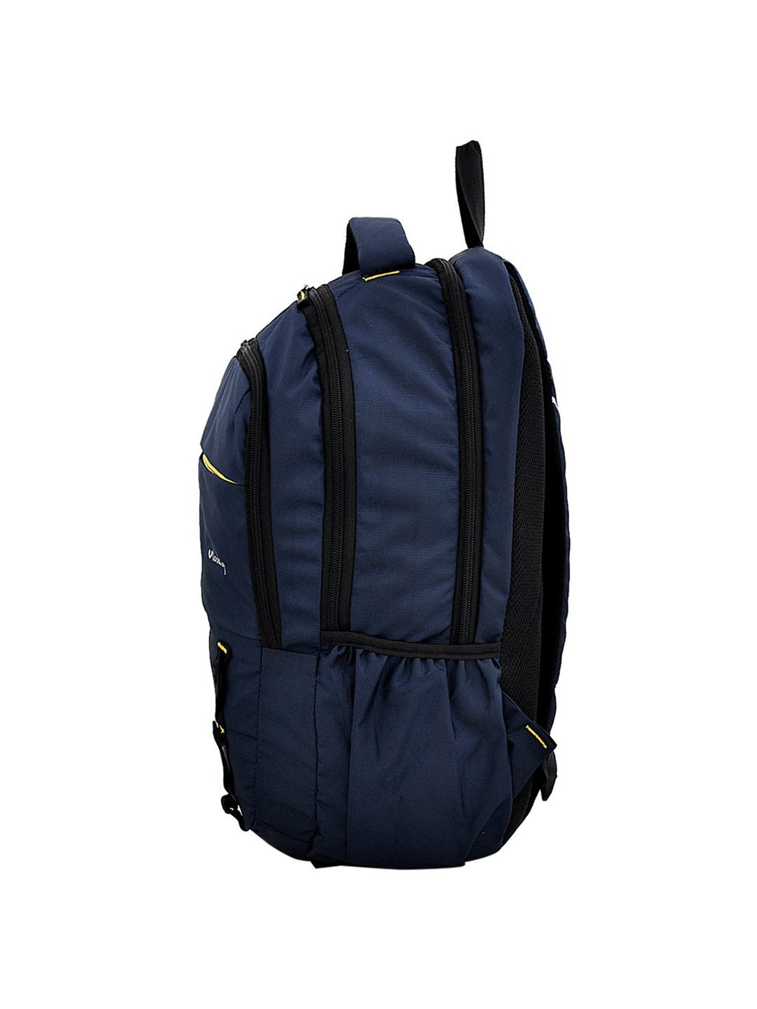 Yelloe Navy Medium Laptop Backpack