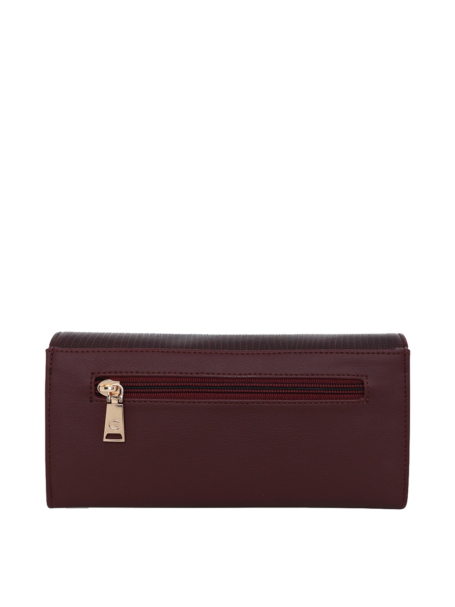 Giordano Brown Solid Wallet for Women