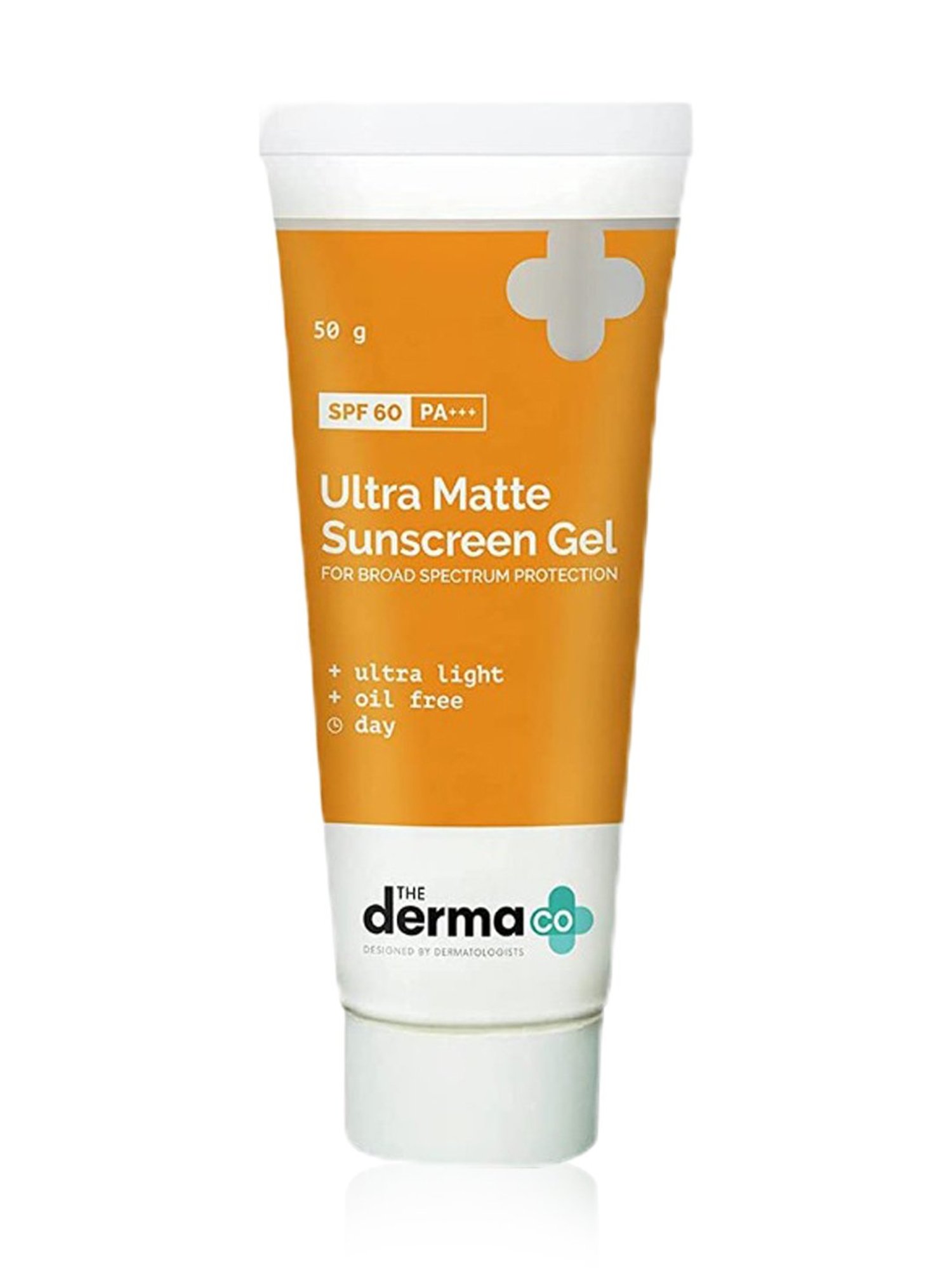 The Derma Co Ultra Matte Sunscreen Gel with SPF 60 PA +++ - 50 gm
