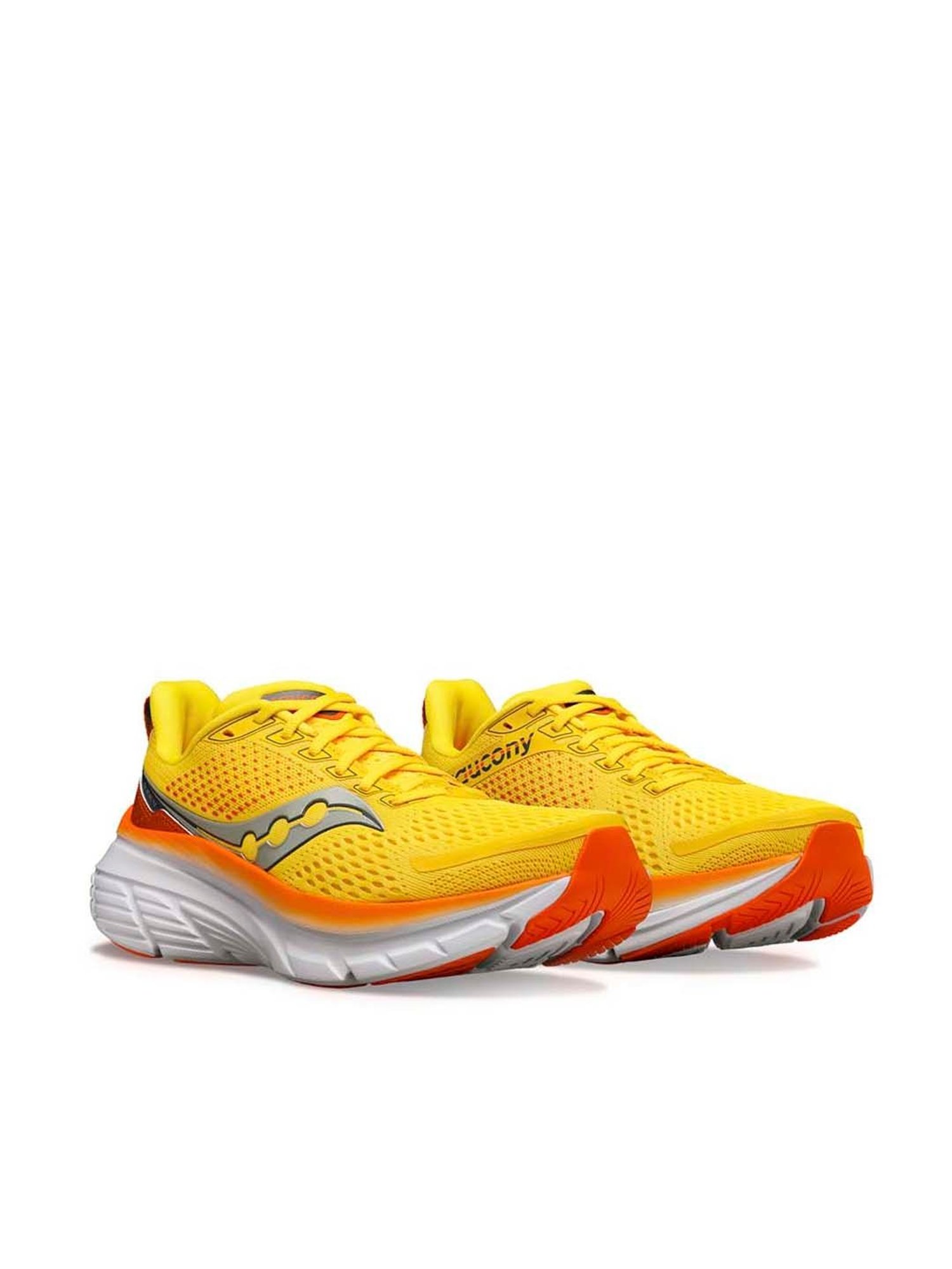 Saucony Men's Guide 17 Yellow Running Shoes