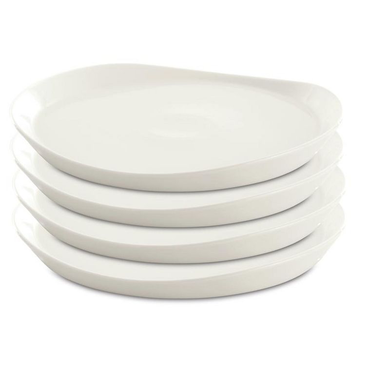 BergHOFF Eclipse 8.5" Porcelain Round Salad Plate, Set of 4