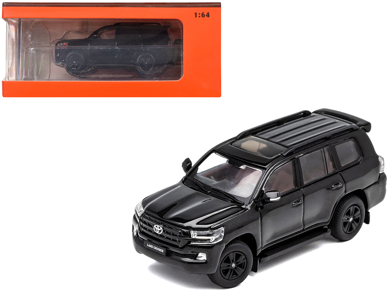 2014 Toyota Land Cruiser 76 Merlot Red Metallic 1/64 Diecast Model Car by Paragon Models