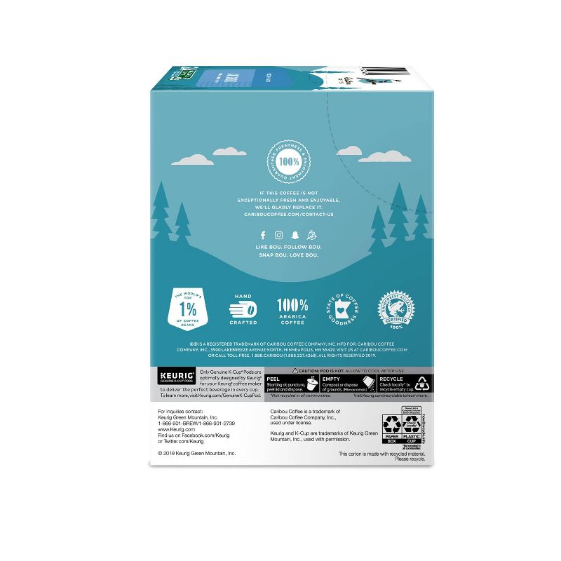 Caribou Coffee Caribou Blend Keurig K-Cup Coffee Pods - Medium Roast - 32ct