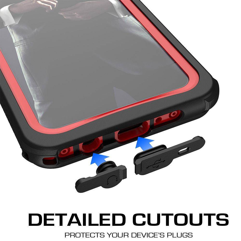 Ghostek Nautical Galaxy S10e Waterproof Case with Screen Protector Super Heavy Duty Protection Rugged Shockproof Full Body Underwater Watertight Seal Cover for 2019 Galaxy S10e (5.8 Inch) - (Black)