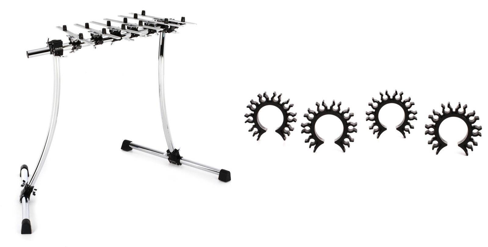 Gibraltar Radius Deck DJ Workstation + Gibraltar Rack Cable Ma... - Value Bundle