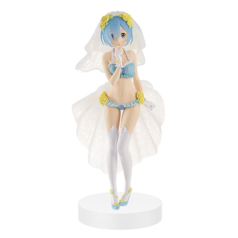 Banpresto EXQ Re:Zero Starting Life in Another World Wedding Rem Figure Statue