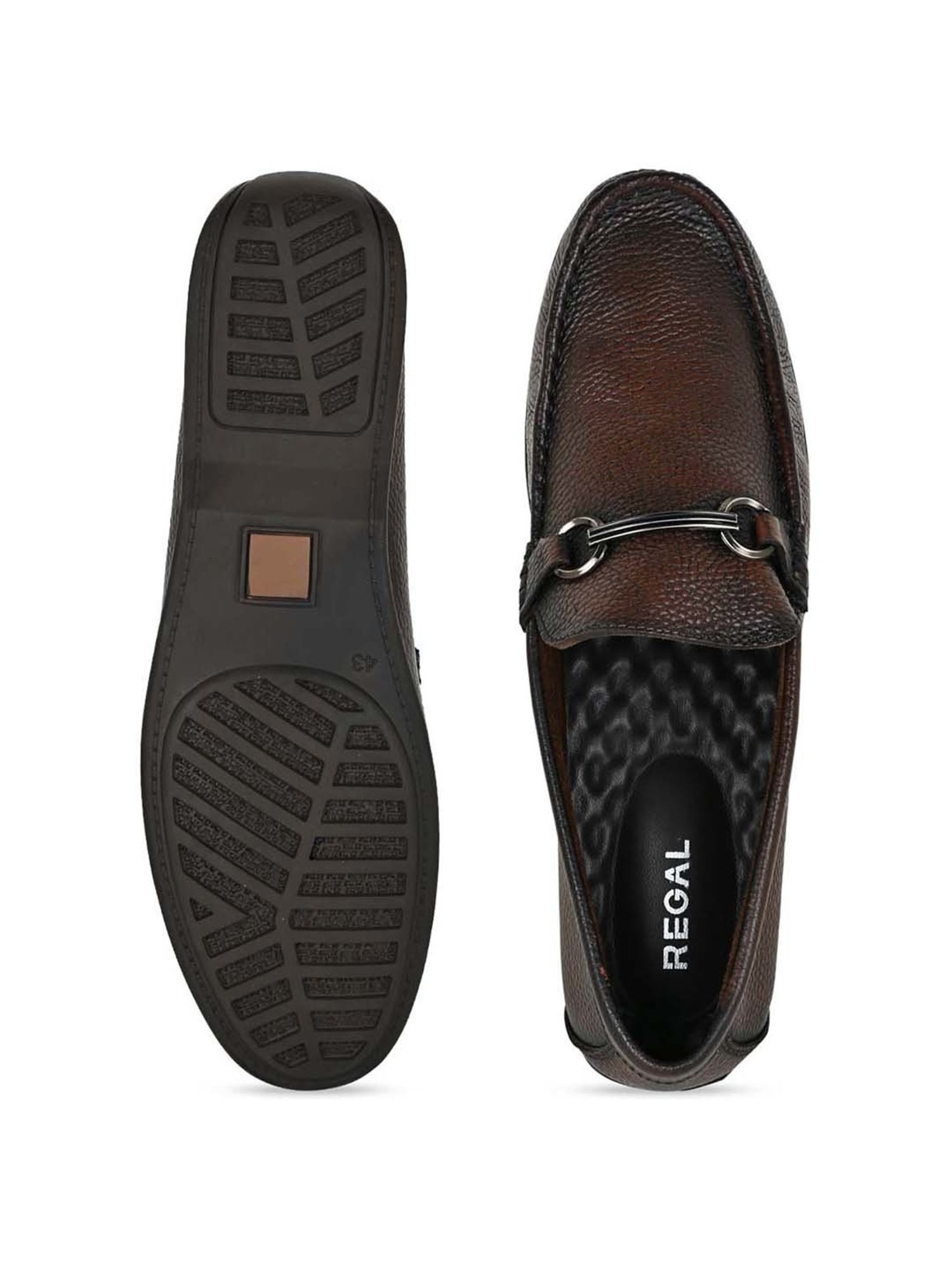 Regal Men's Brown Casual Loafers