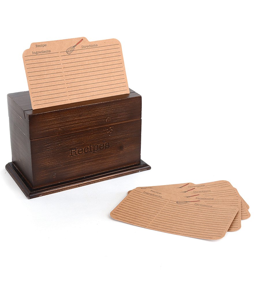 Mud Pie Wedding Collection With Love Recipe Box