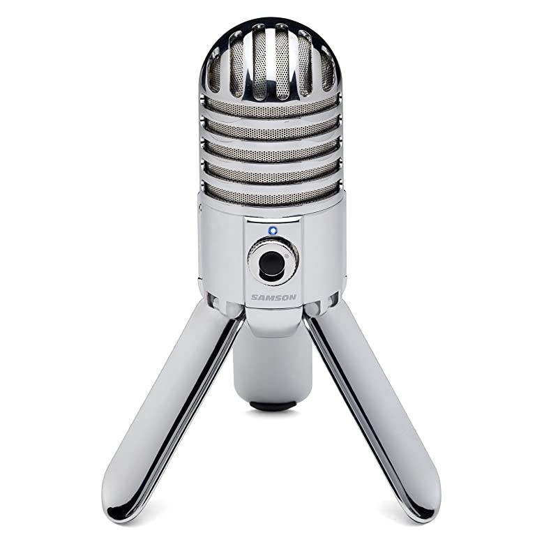 Meteor Mic USB Studio Condenser Microphone Chrome