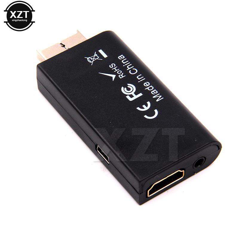 Hot Display to HDMI Male to Female Converter Audio Video Convert HDMI Adapter for HDTV Support 480i 576i 480P for PS2
