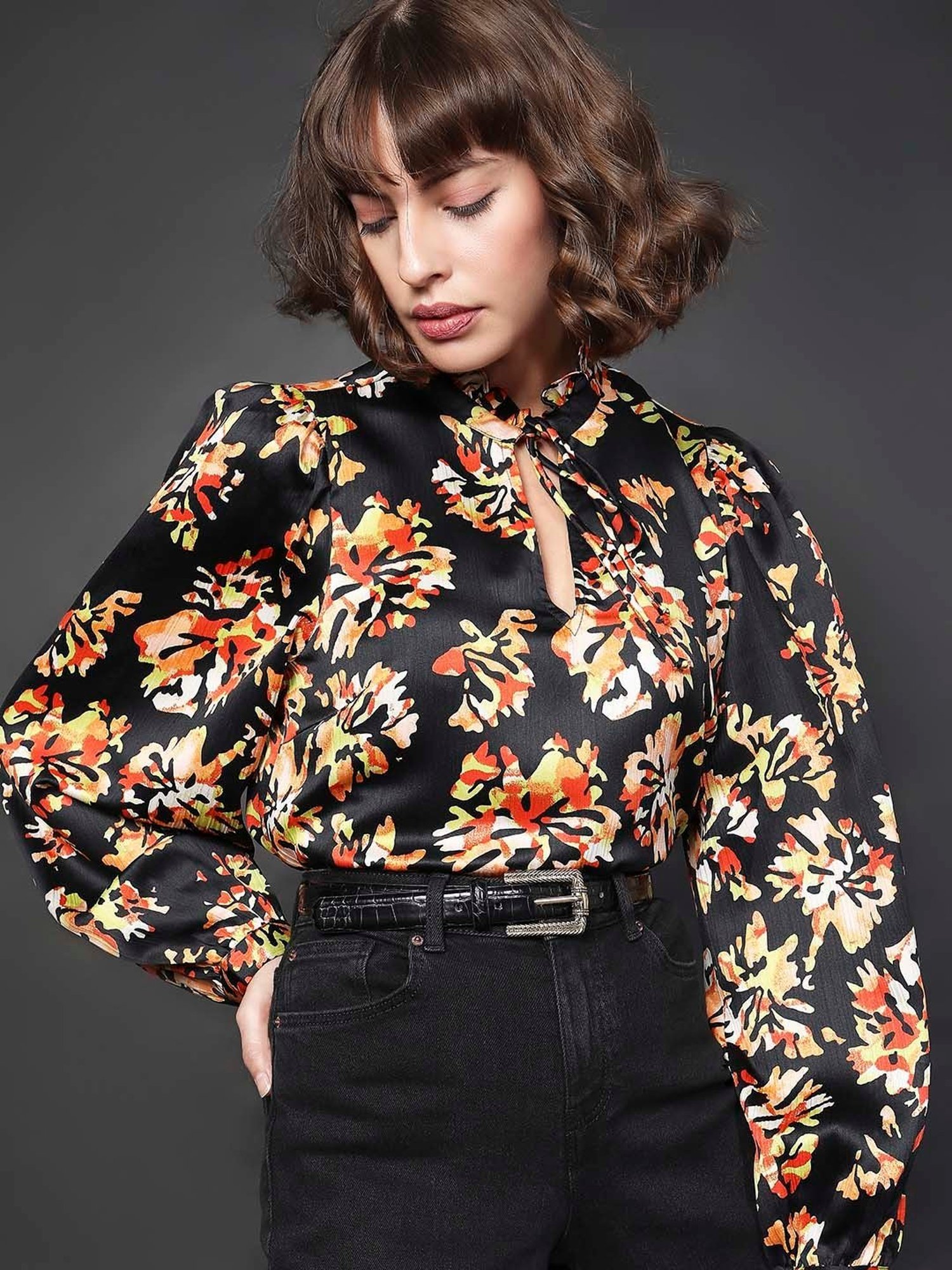 Vero Moda Multicolor Printed T-Shirt