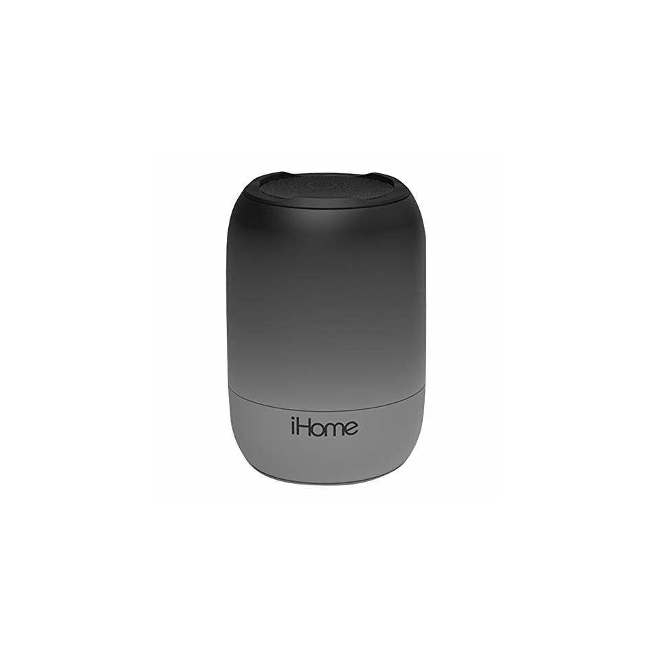 iHome Bluetooth PlayFade Rechargeable Water Resistant Speaker Black/Grey Speakers and Alarm Clocks