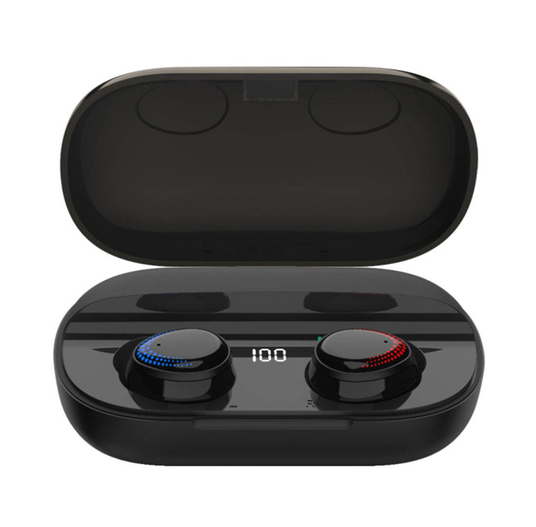 NW 1776 Bluetooth 5.0 Headset TWS Wireless Headset 9D Stereo Sports Waterproof Earbud Headset With Microphone