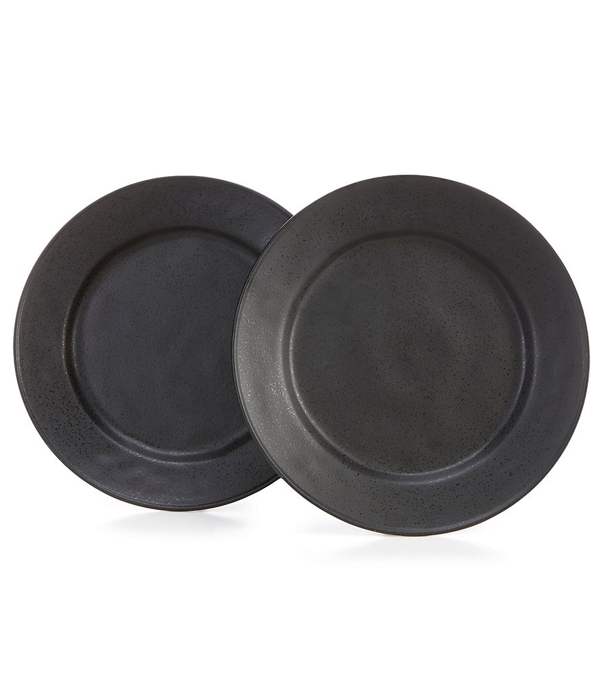 Noble Excellence Astoria Collection Matte Glazed Dinner Plates, Set of 2