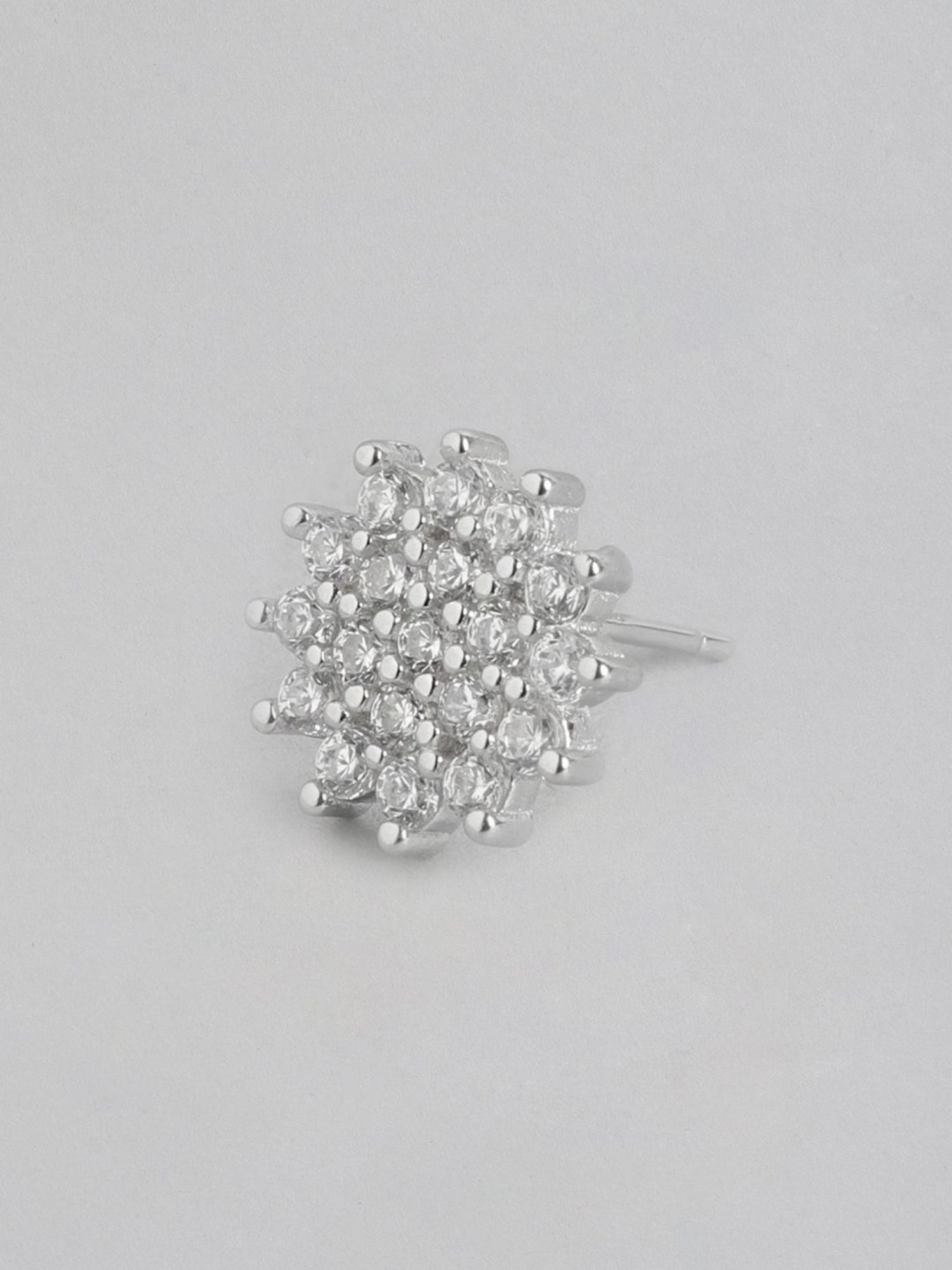 Zavya 92.5 Sterling Silver Stud Earrings for Women