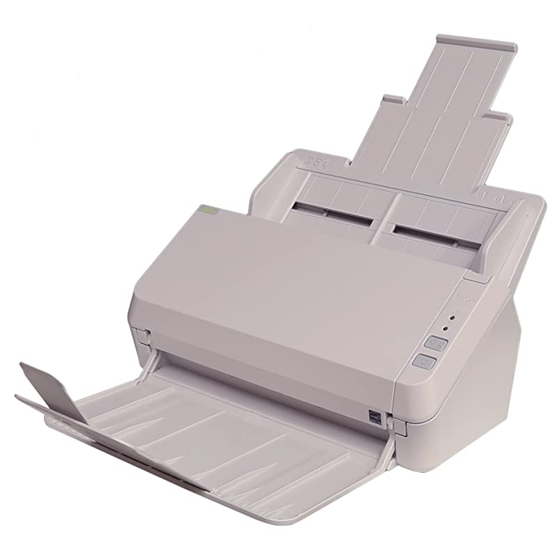 ScanZen CG01000-289101 Eko Color Duplex Personal Document Scanner, 20ppm, Twain Compatible, Light gray