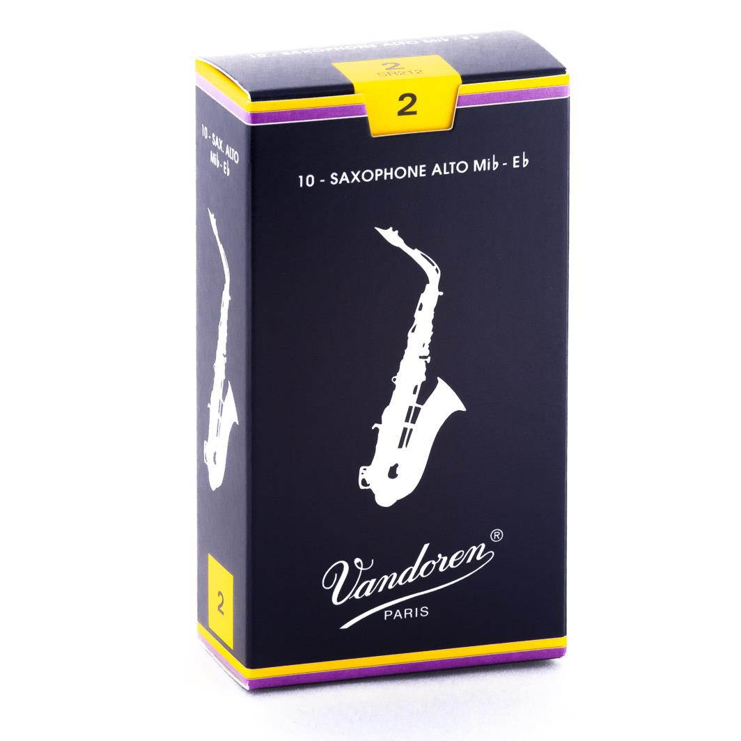 Vandoren Alto Saxophone #2 Reeds