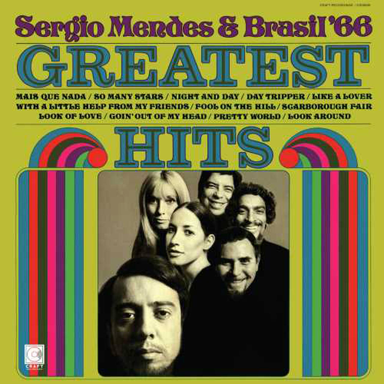 Sergio Mendes & Brasil '66 Greatest Hits LP (Vinyl)