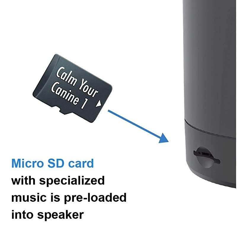 50b Bluetooth Speaker + 3hrs ClinicallyTested Classical Dog Calming Music Through a Dogs Ear | Your Proven Canine Anxiety Solution