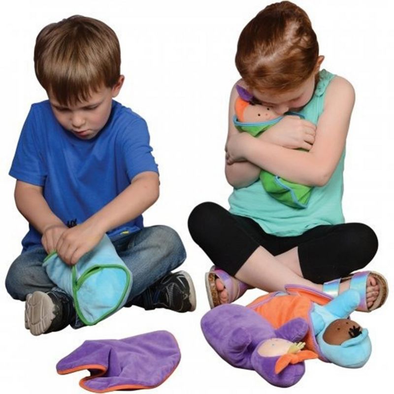 Marvel Education Company Soft Swaddle Babies - Set of 4