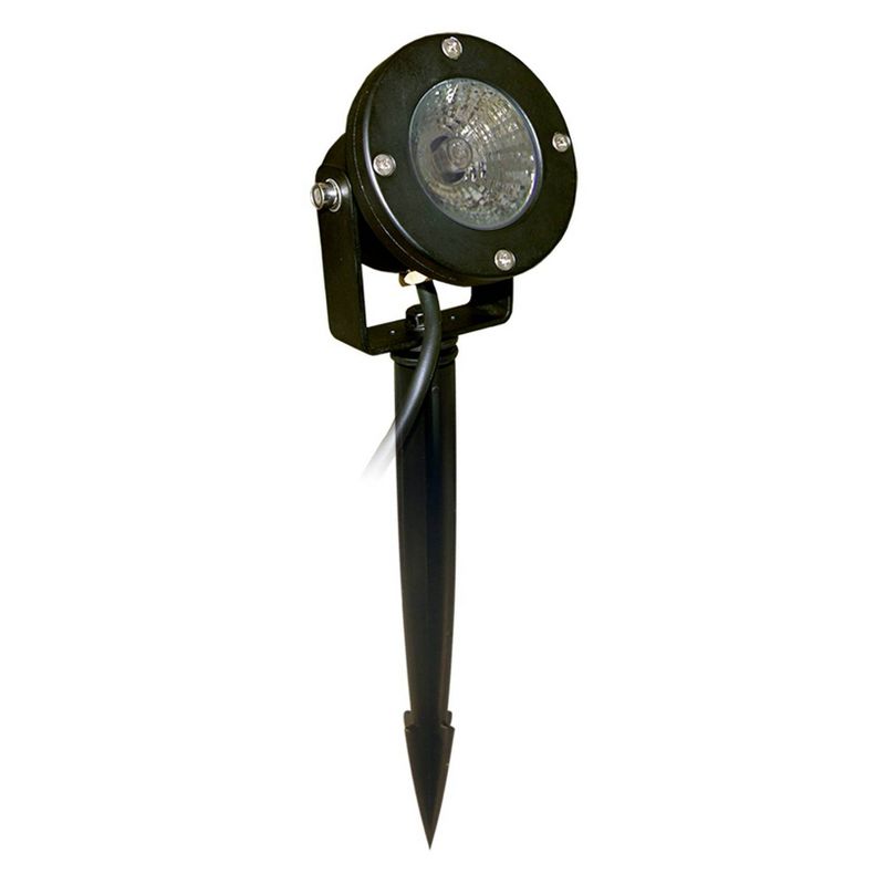 Alpine LED Pond Light with Stake Black