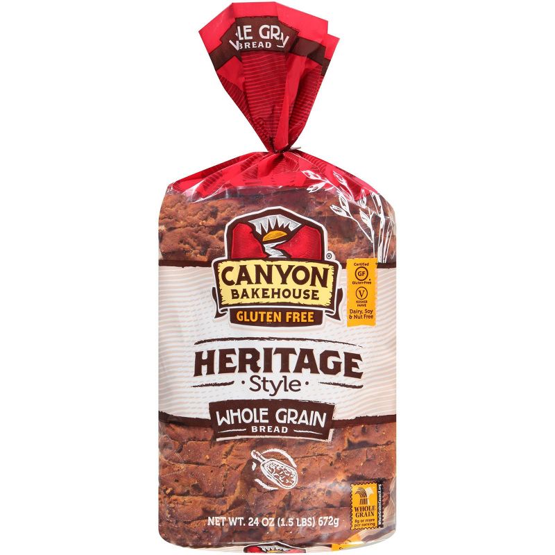 Canyon Bakehouse Gluten Free Heritage Whole Grain Bread - 24oz